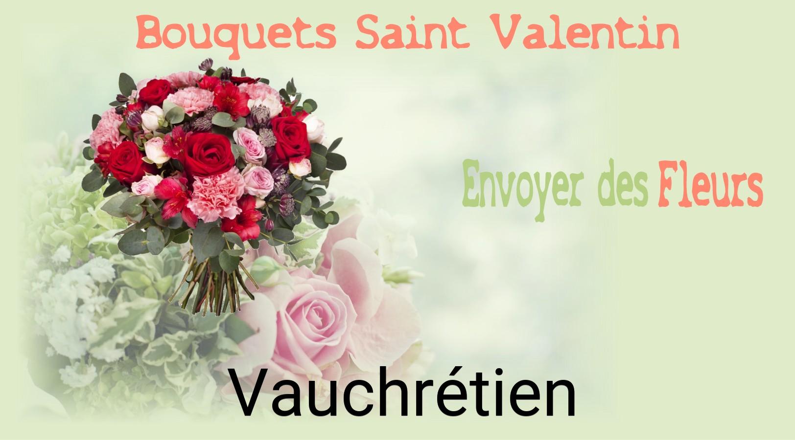 Roses de Saint-Valentin livrées à Vauchrétien